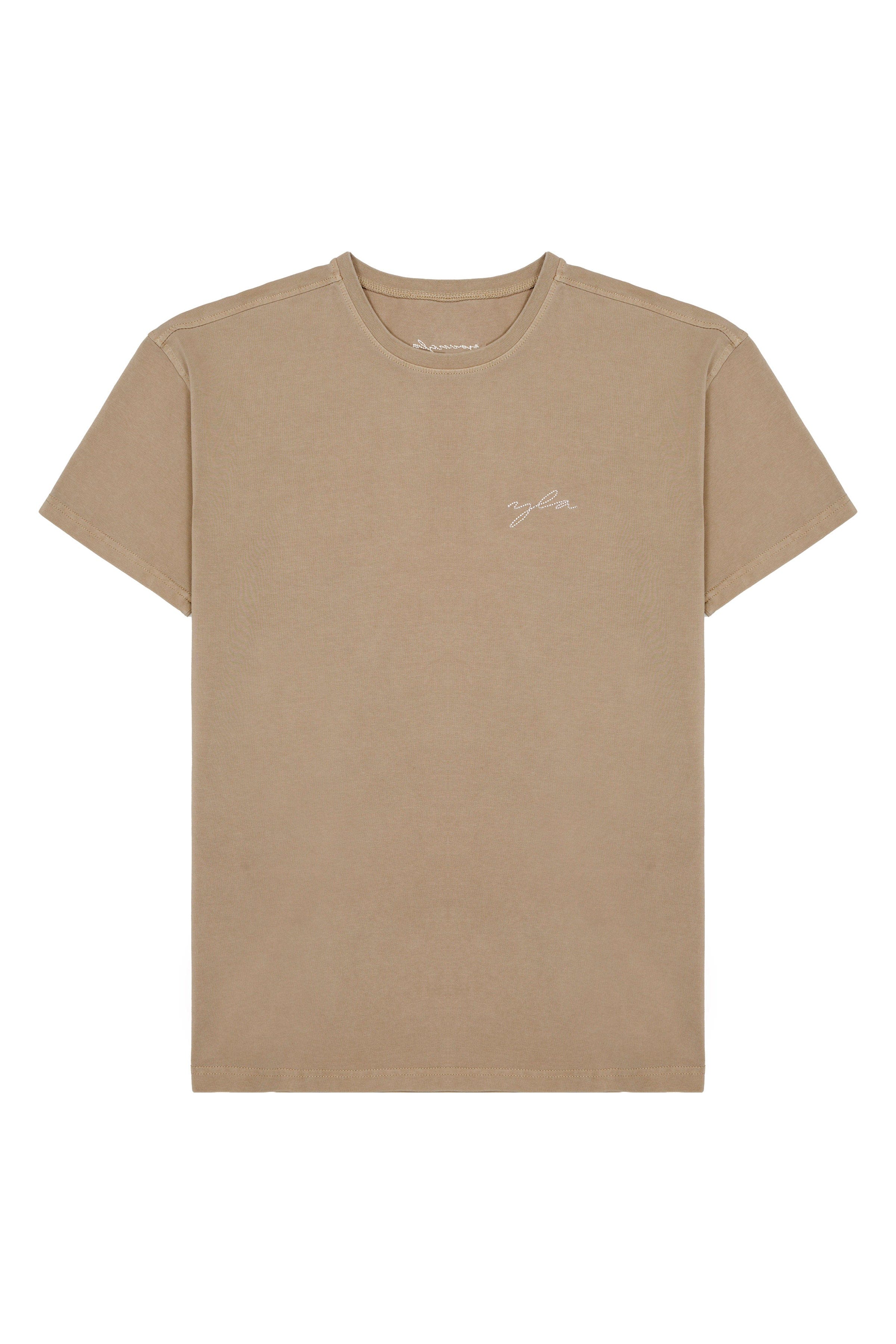 YoungLA 466 Tailored Tees Beige