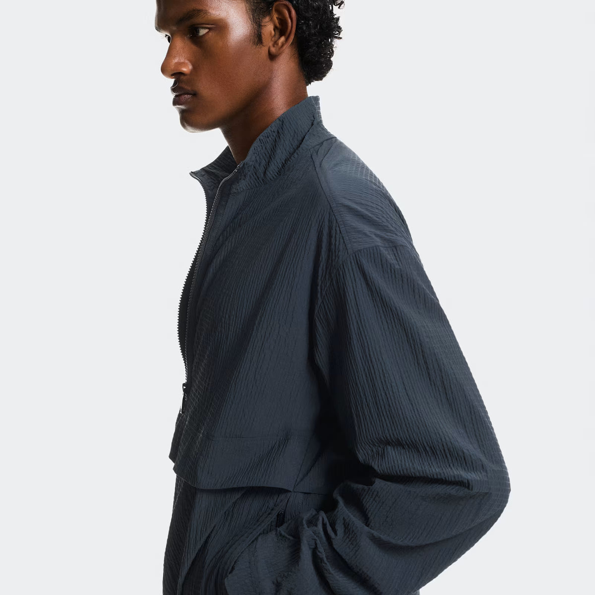 On Courtside 1/2 Zip Eaze Midnight