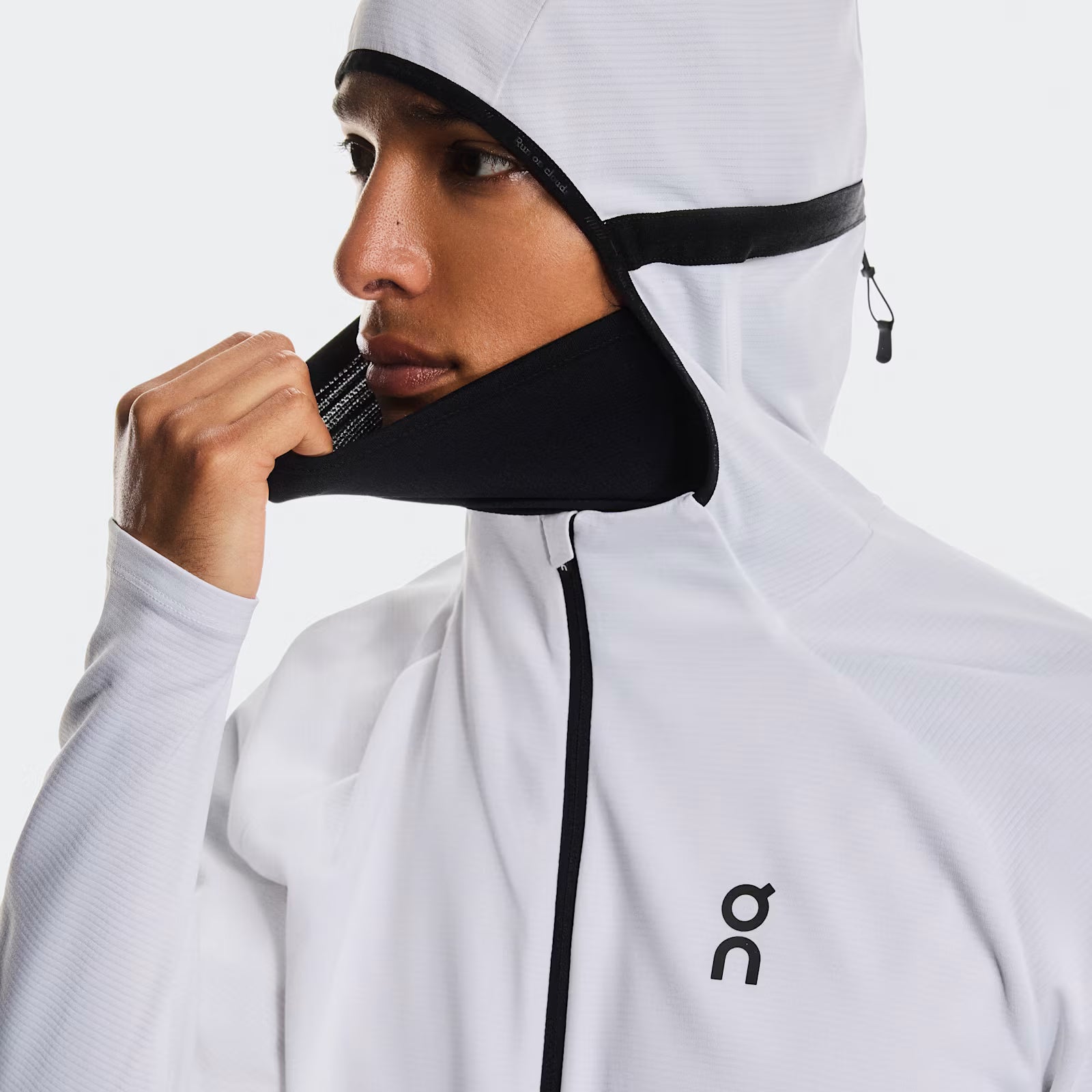 On Climate Zip Hoodie White