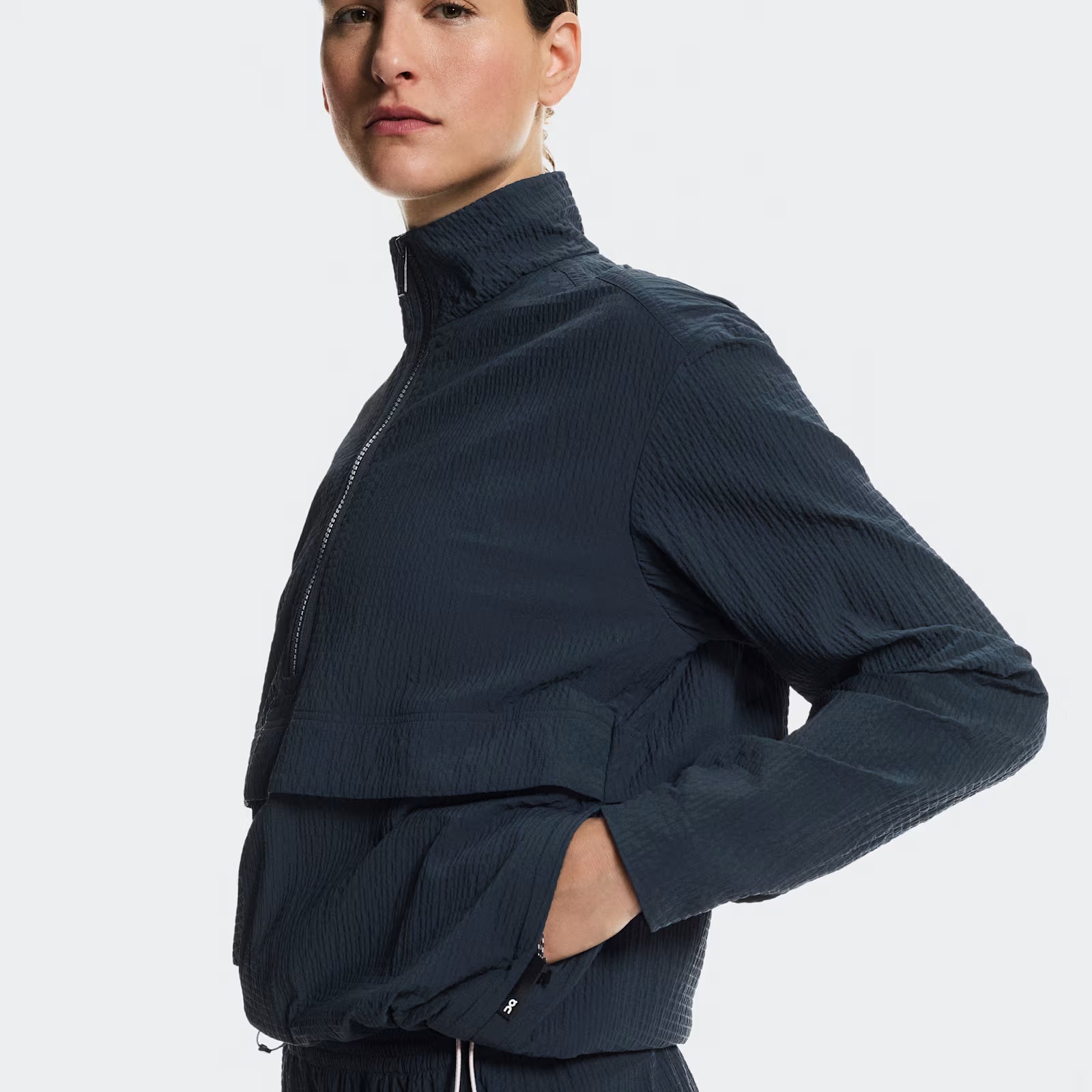 On Courtside 1/2 Zip Eaze Midnight (Women'S)