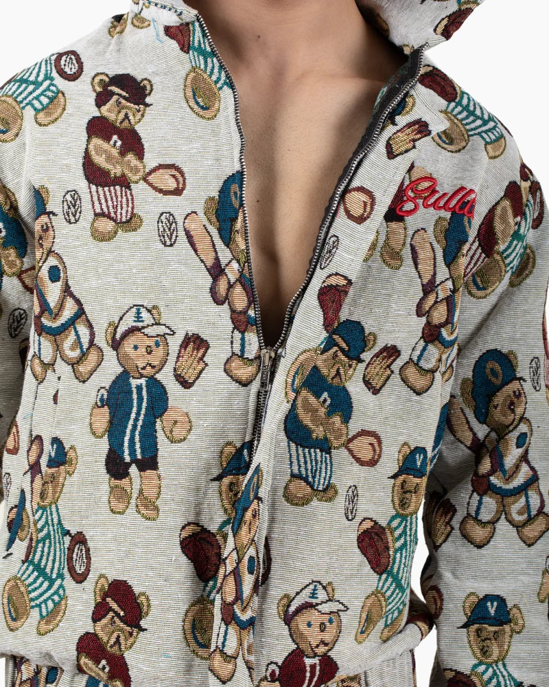 TEDDY JACQUARD JACKET