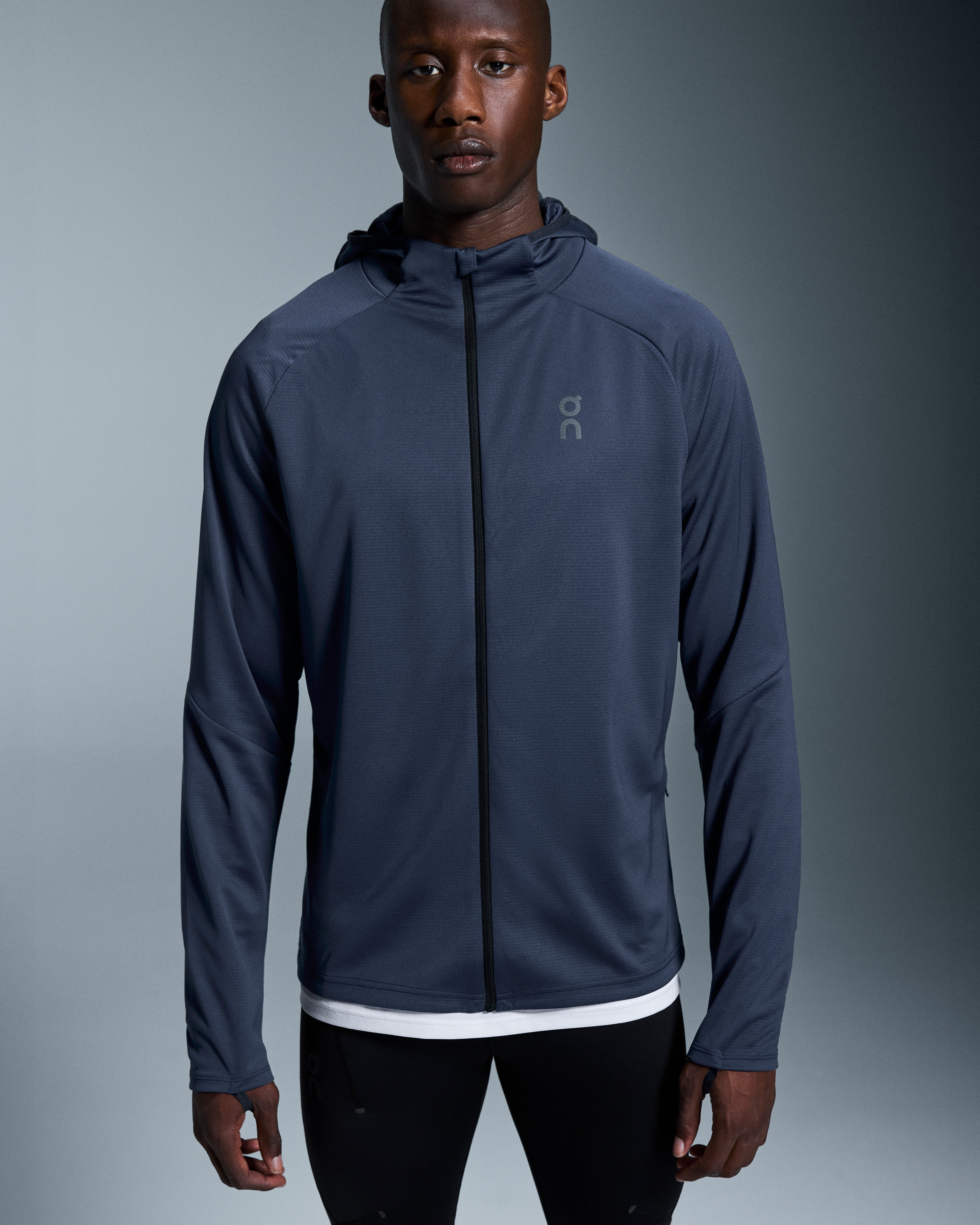 On Climate Zip Hoodie Midnight