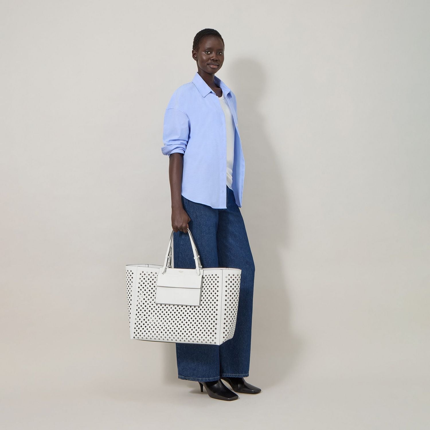 Mulberry XL Perforated Tote
