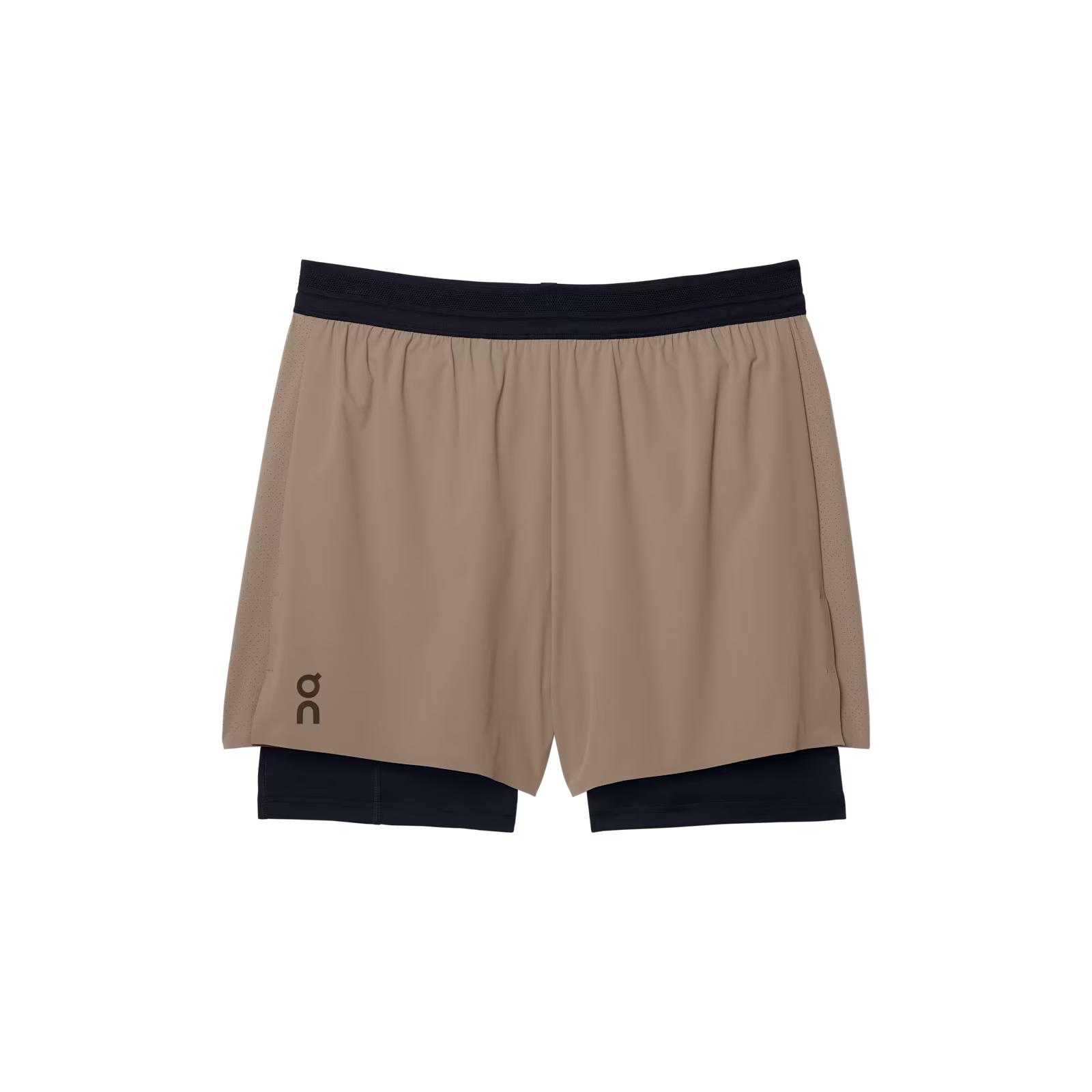 On 5" Performance 2/1 Shorts Cinder | Black