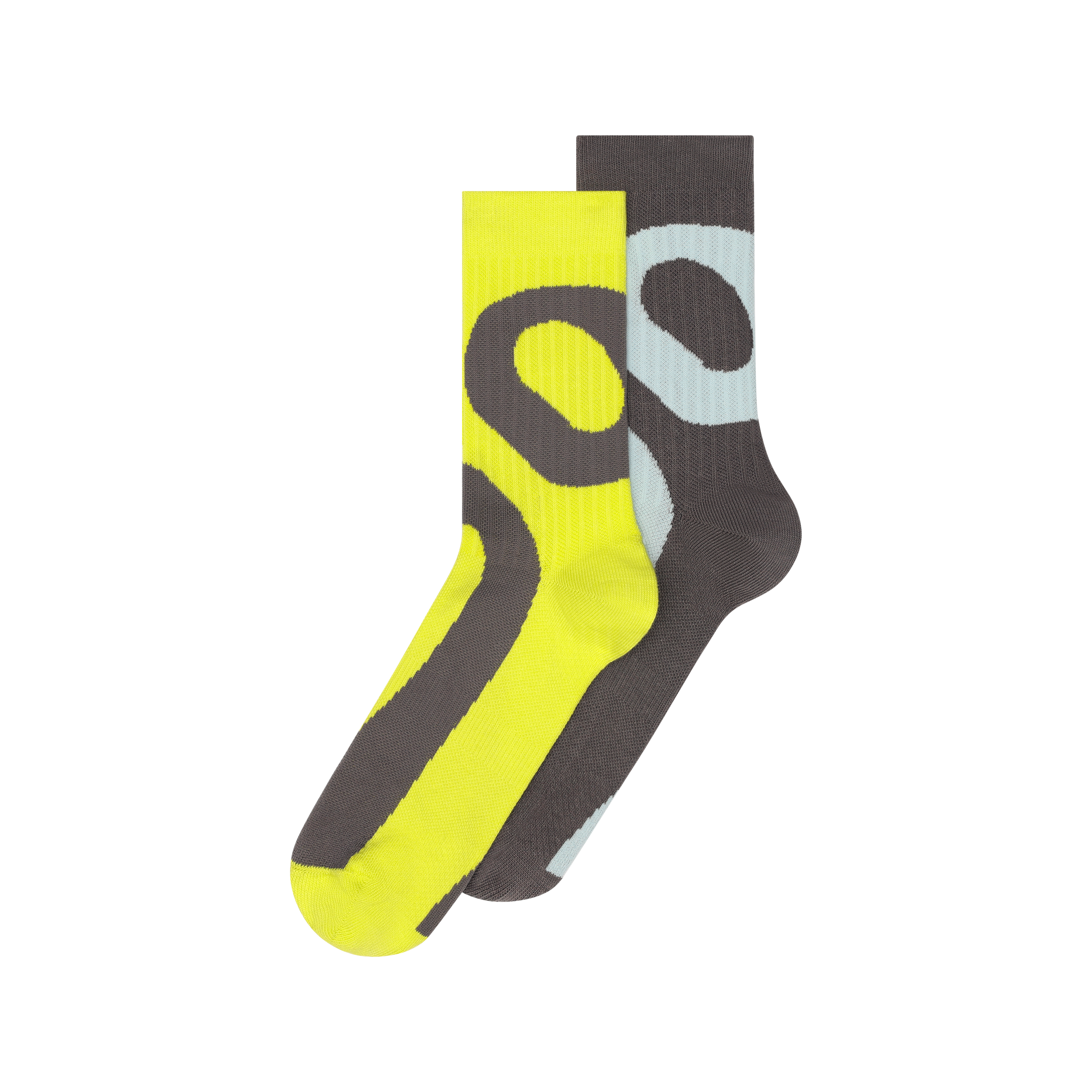 On Liquid Logo Sock High 2P Lime | Eclipse