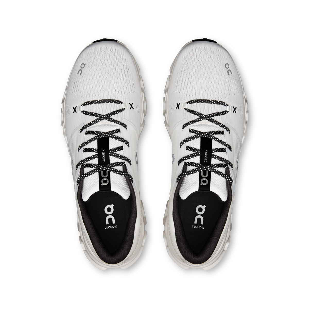 On Cloud X 5 White Black