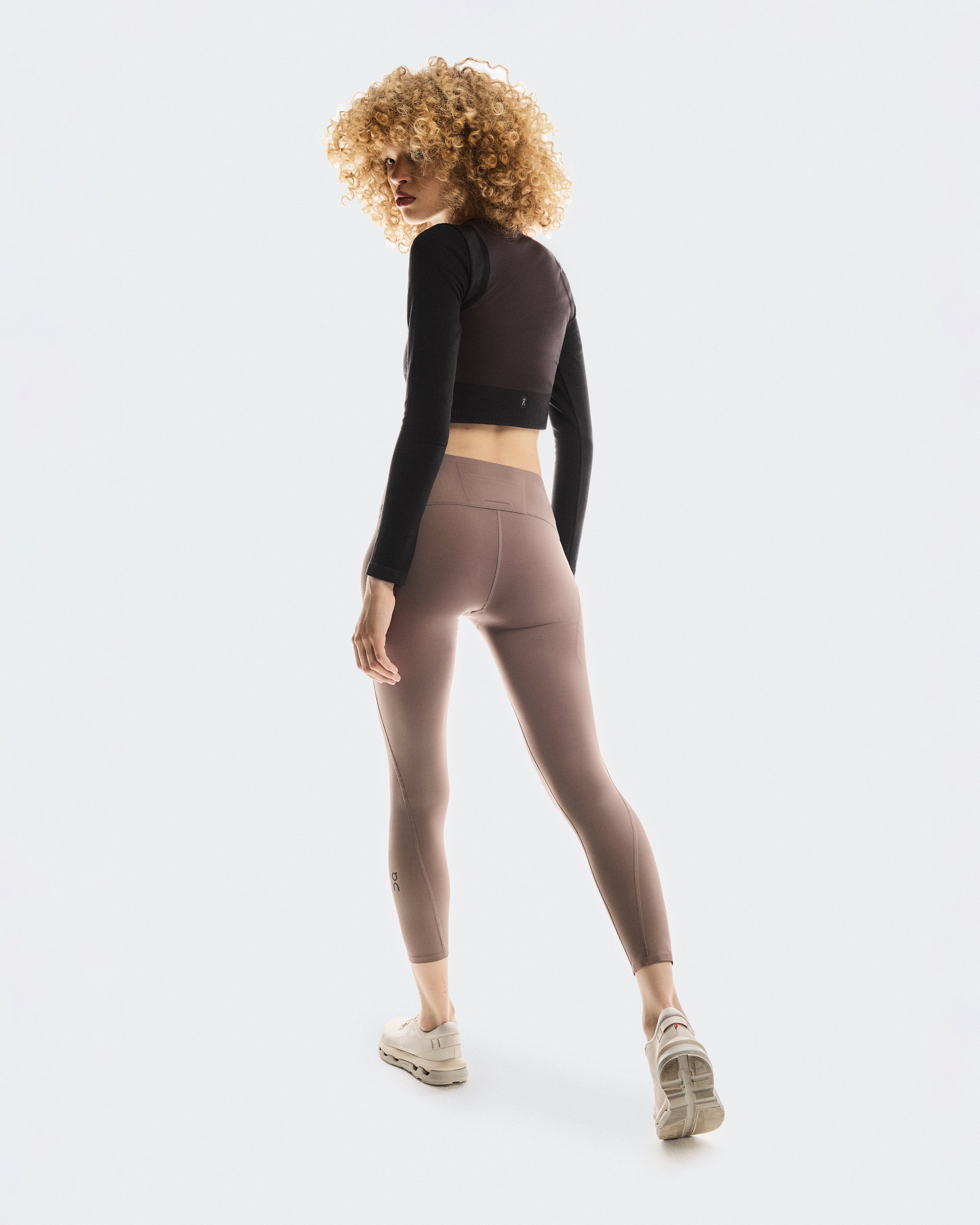 On Studio Tights 7/8 Ash (Women'S)