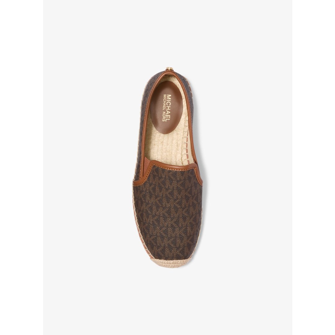 Michael Kors Hastings Signature Logo Slip-On Espadrille