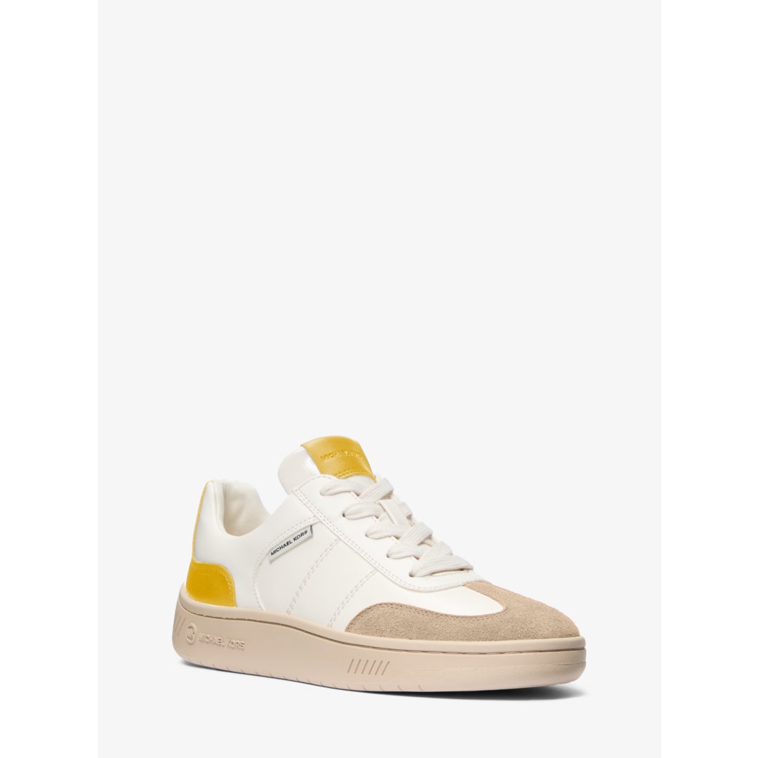 Michael Kors Kai Mixed-Media Sneaker