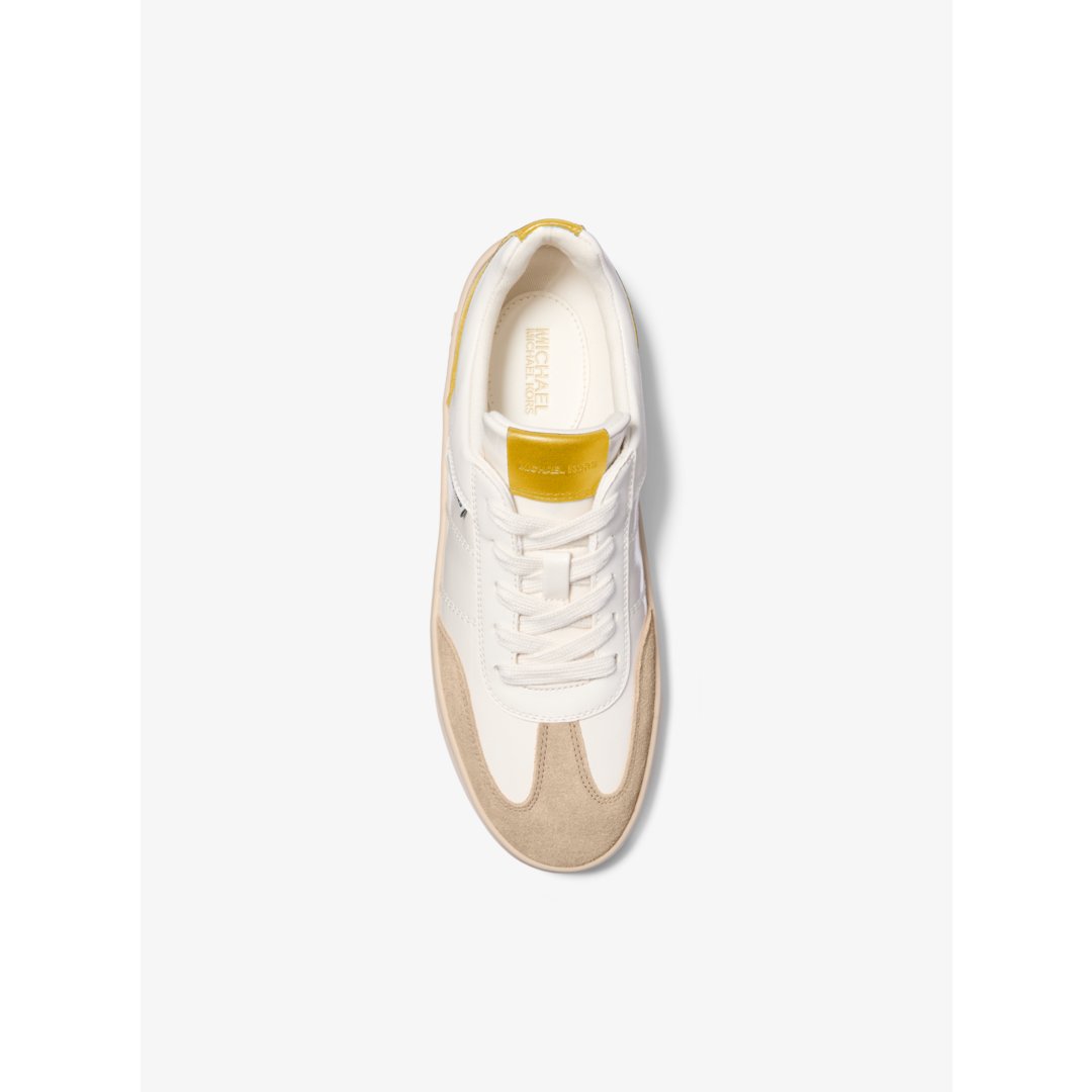 Michael Kors Kai Mixed-Media Sneaker