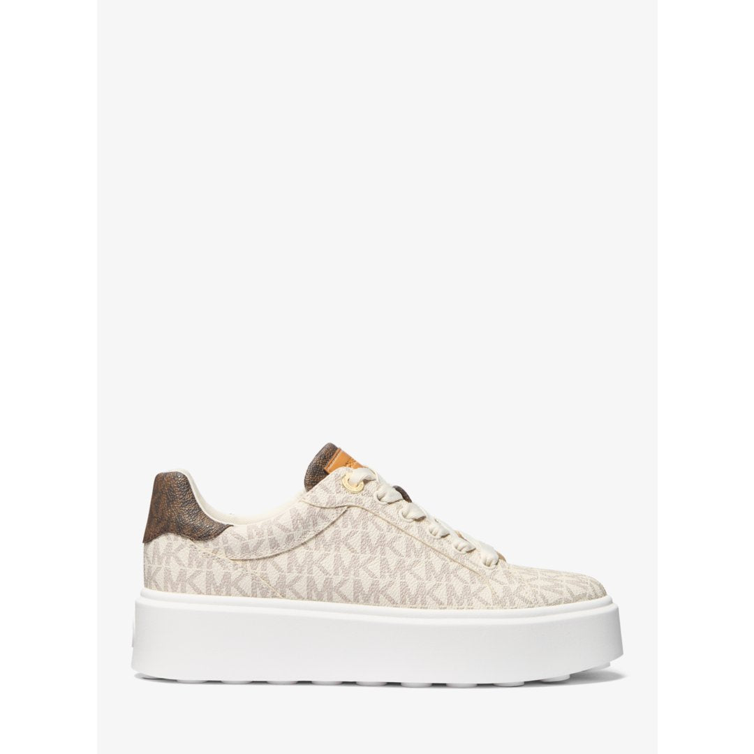 Michael Kors Romey Two-Tone Logo Platform Sneaker