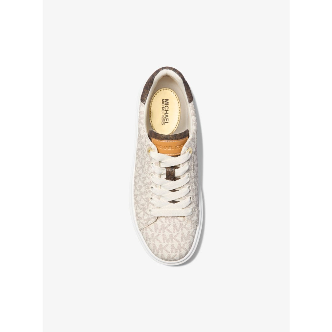 Michael Kors Romey Two-Tone Logo Platform Sneaker