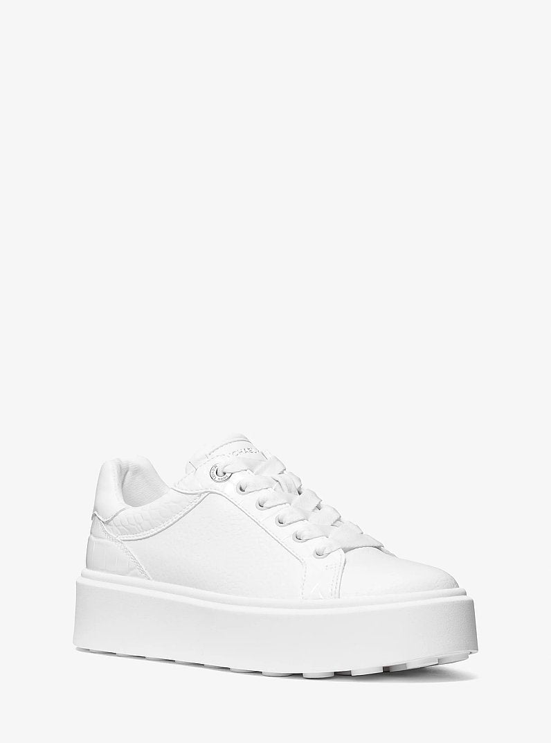 Michael Kors Romey Platform Sneaker OPTIC WHITE