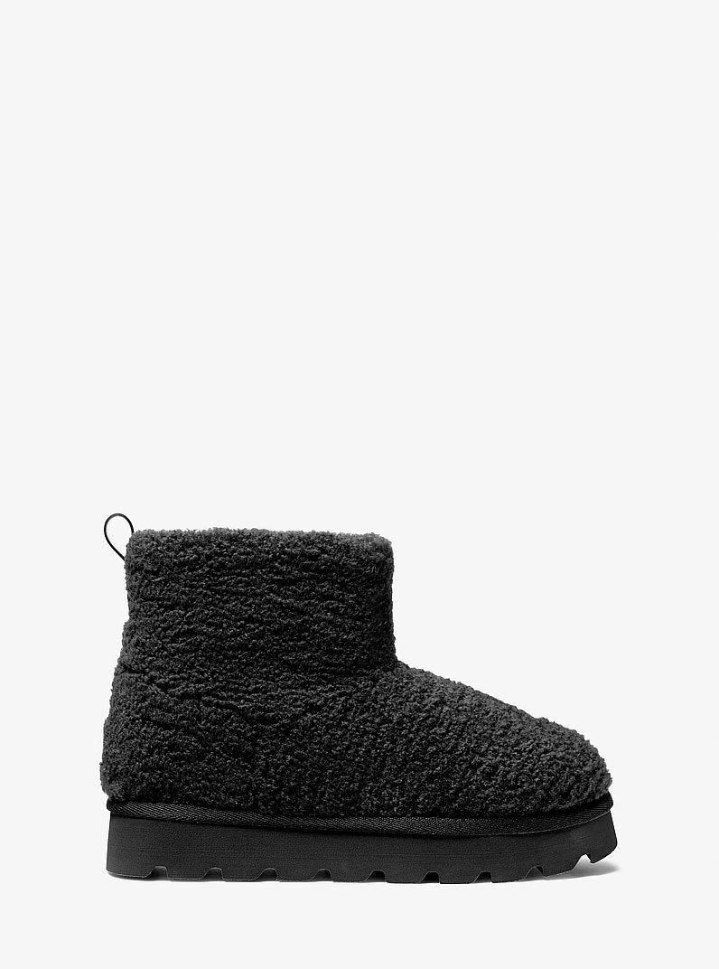 Michael Kors Winnie Faux Shearling Boot BLACK