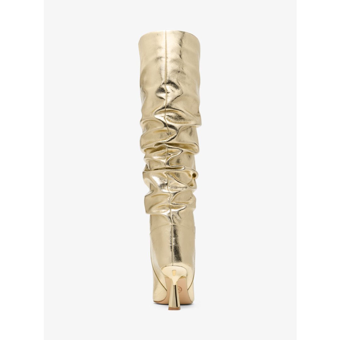 Michael Kors Amali Crackled Metallic Boot
