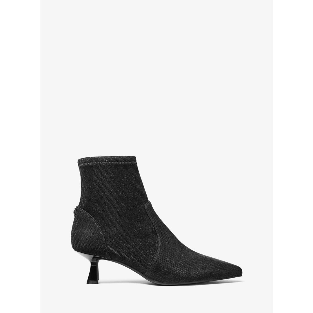 Michael Kors Amali Glitter Chain-Mesh Kitten Boot