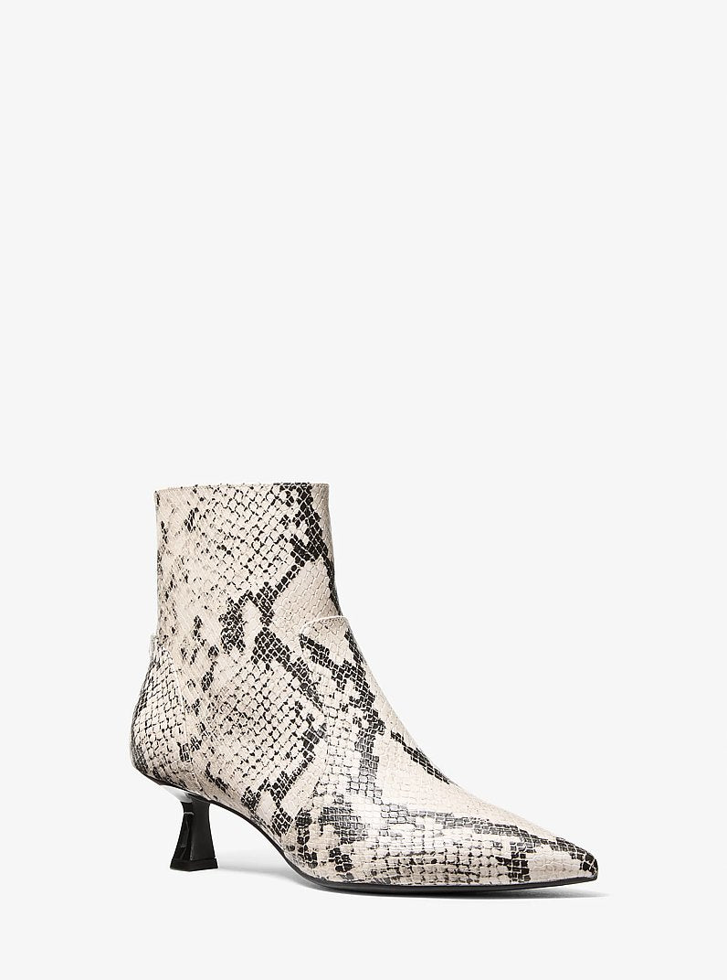 Michael Kors Amali Snake Embossed Boot