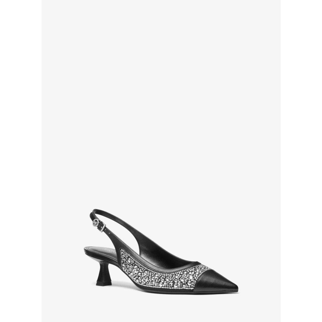 Michael Kors Amali Embellished Slingback Pump