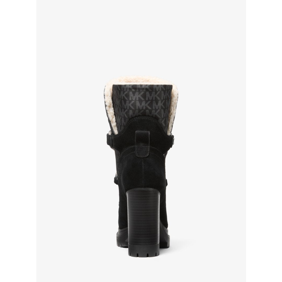 Michael Kors Culver Mixed-Media Platform Boot