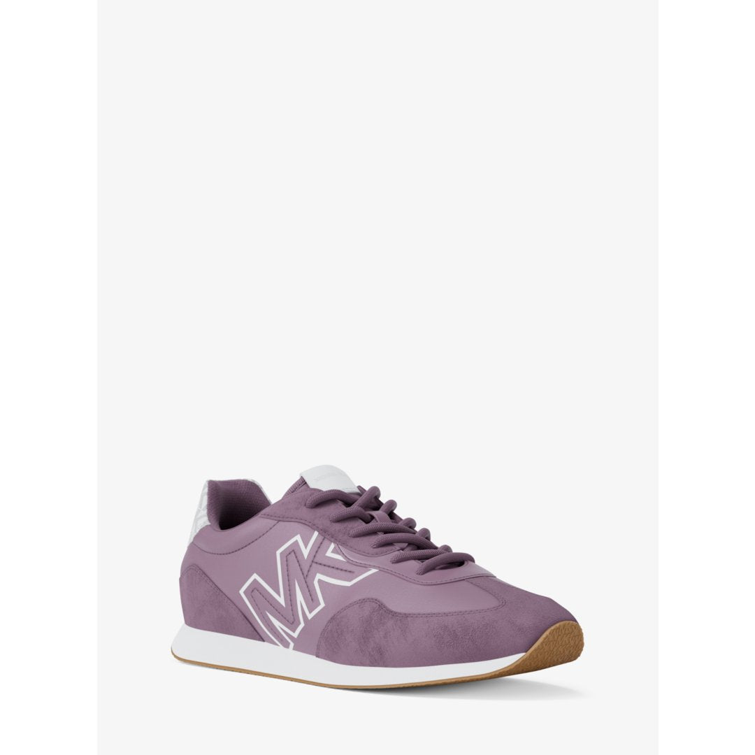 Michael Kors Essex Mixed-Media Trainer