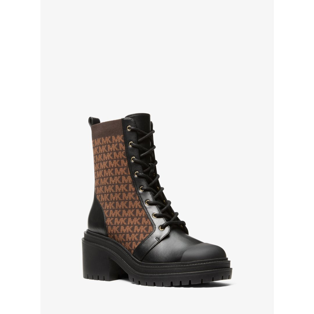 Michael Kors Hanley Logo Knit Boot