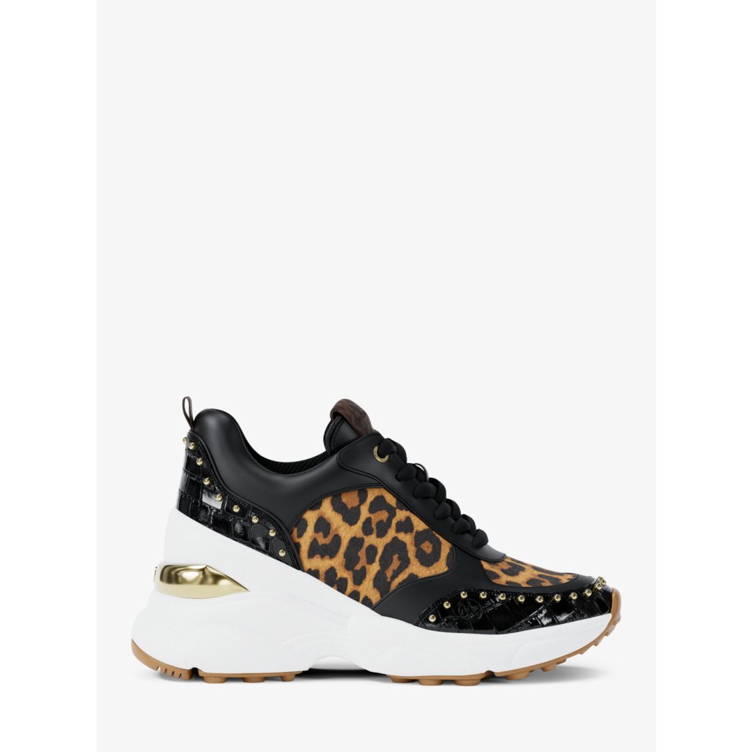 Michael Kors Katrina Mixed-Media Trainer