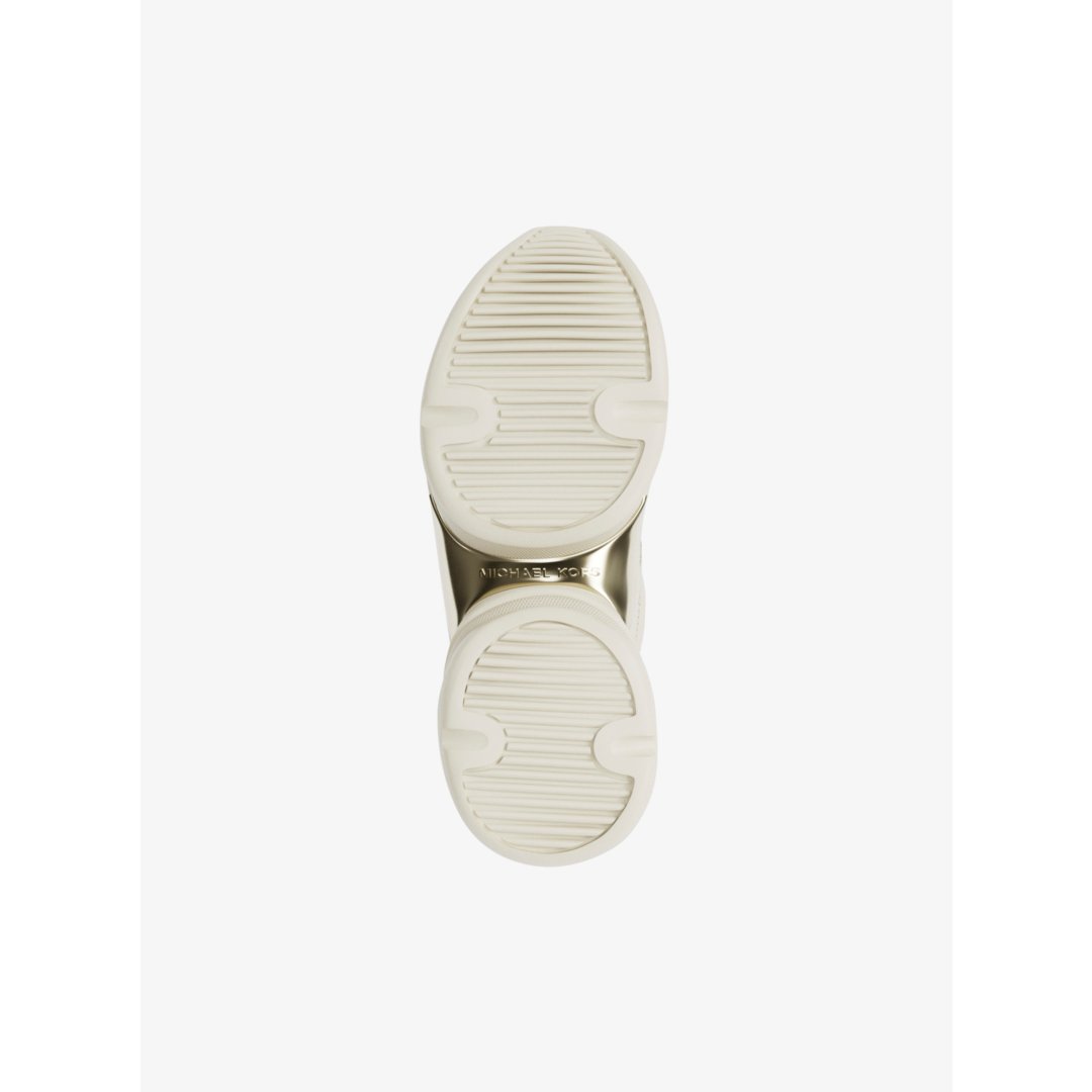 Michael Kors Olympia Mixed-Media Trainer