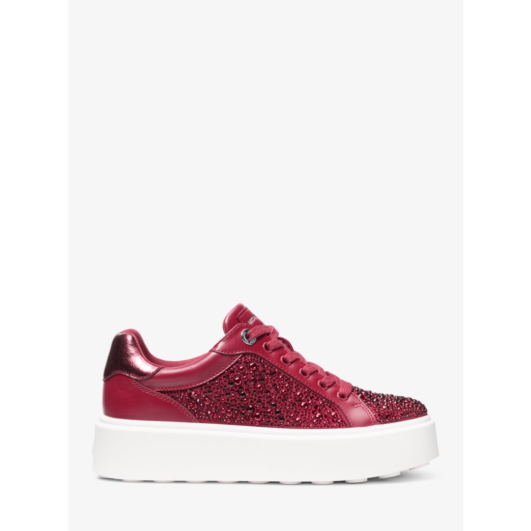 Michael Kors Romey Embellished Platform Sneaker