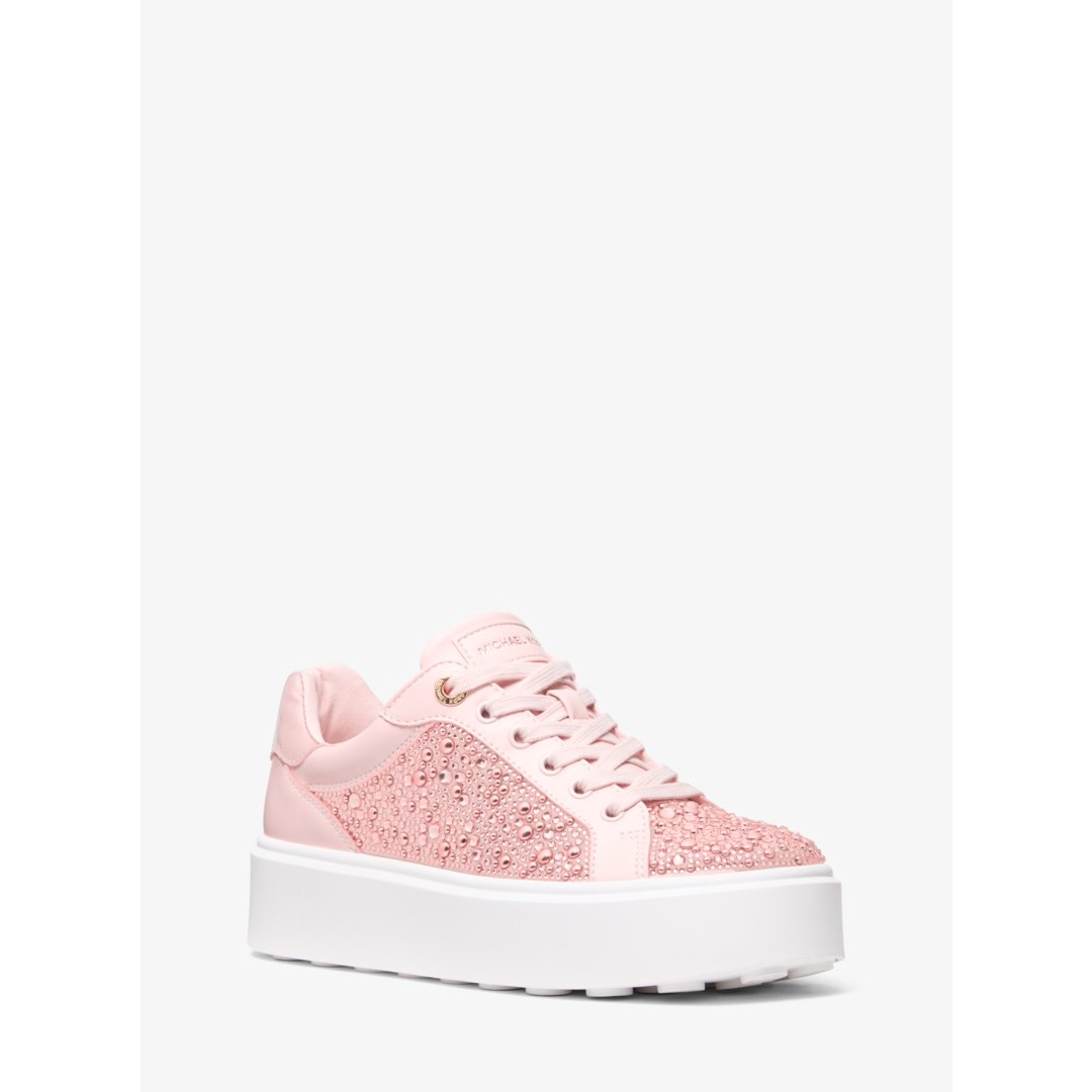 Michael Kors Romey Embellished Platform Sneaker