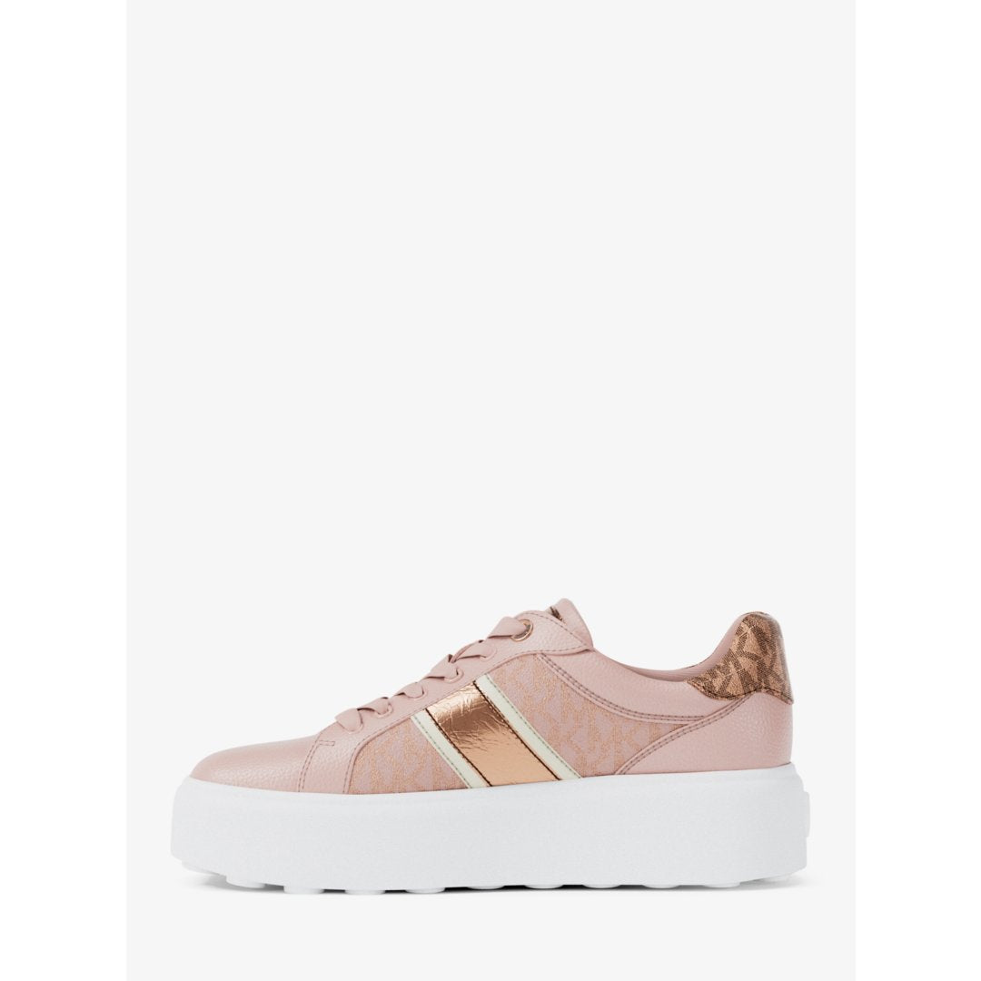 Michael Kors Romey Signature Logo Stripe Platform Sneaker