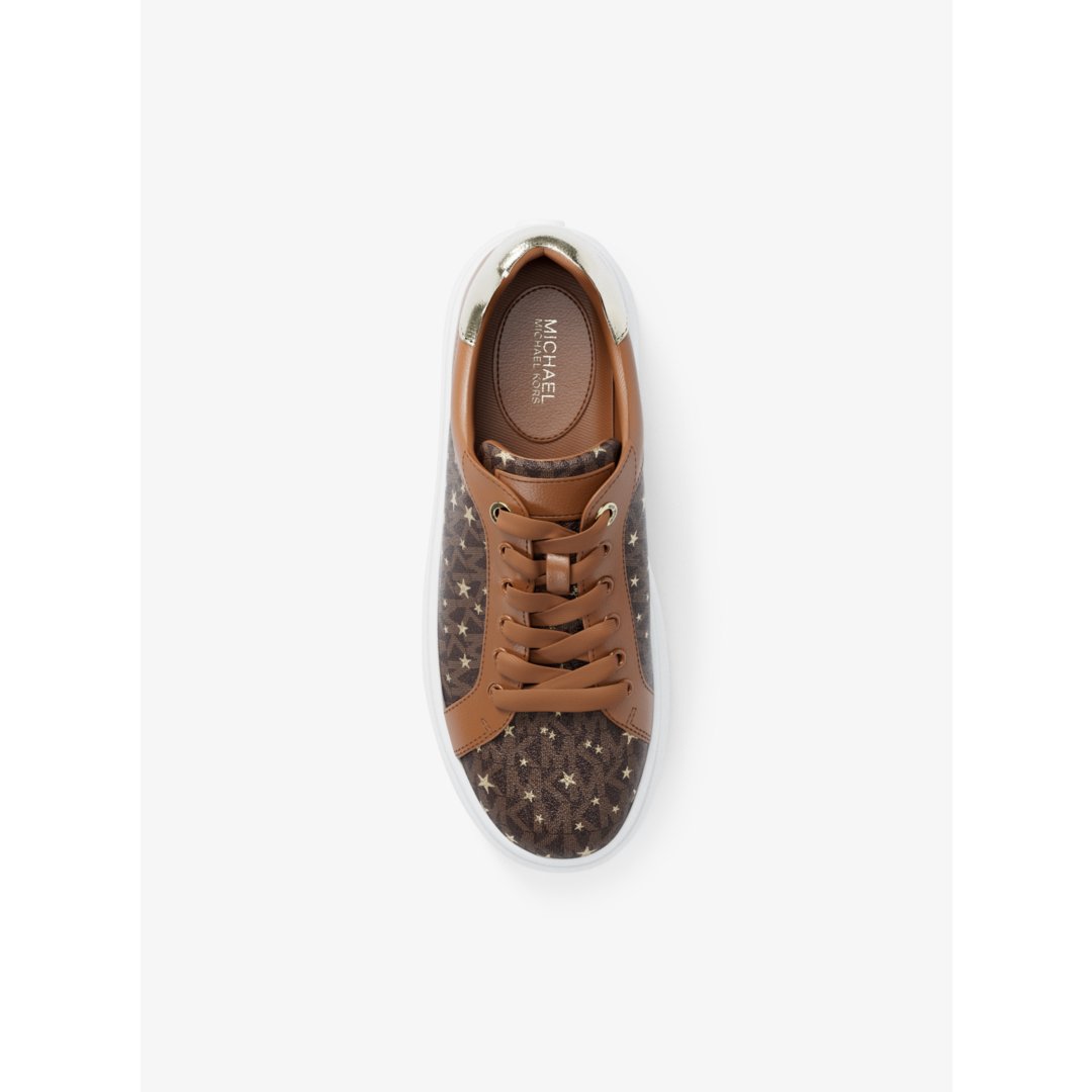 Michael Kors Romey Printed Signature Logo Sneaker