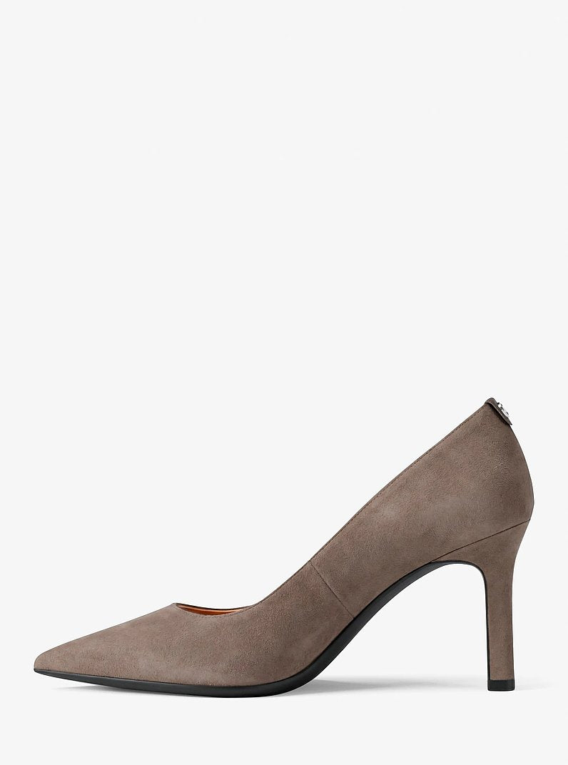 Michael Kors Willa Polyester Microsuede Flex Pump MUSHROOM