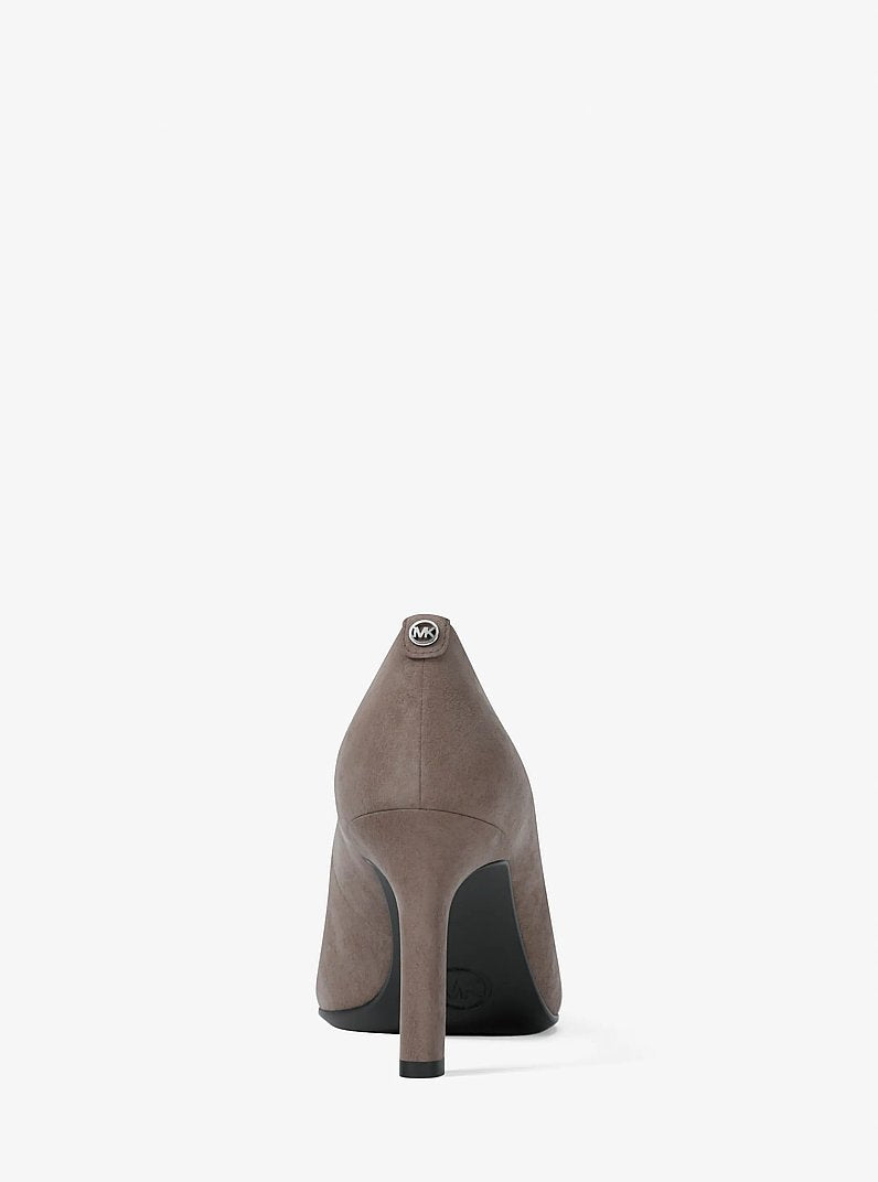 Michael Kors Willa Polyester Microsuede Flex Pump MUSHROOM