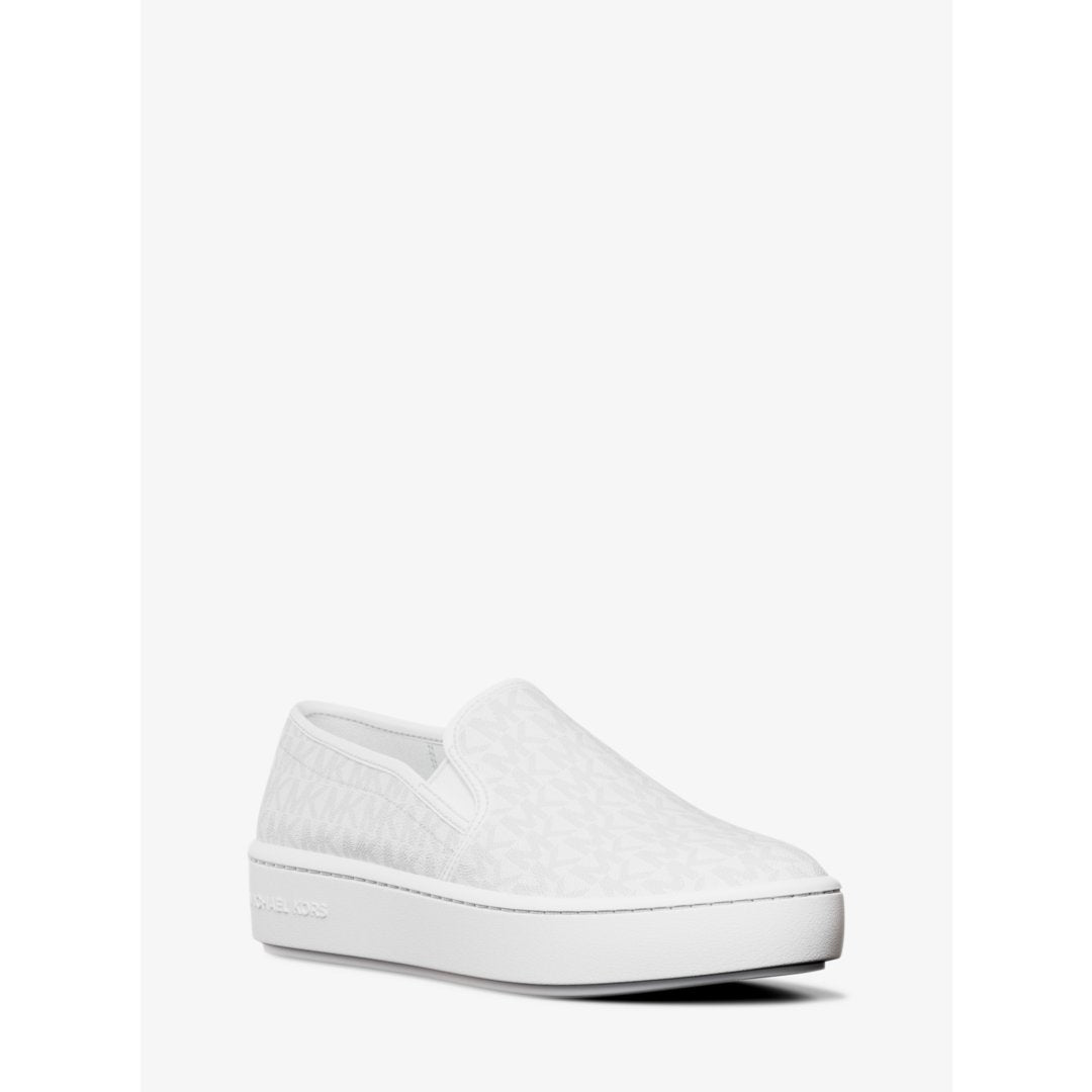 Michael Kors Teddi Signature Logo Slip-On Sneaker