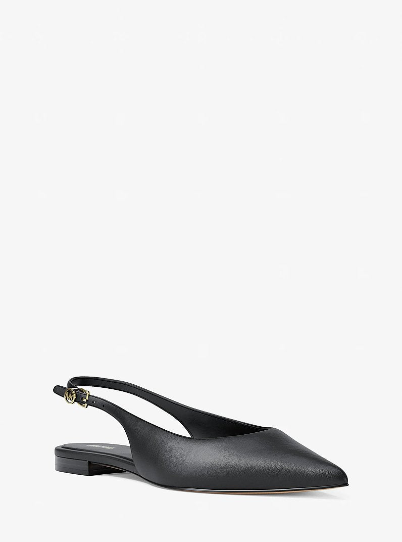 Michael Kors Amali Slingback Flat BLACK