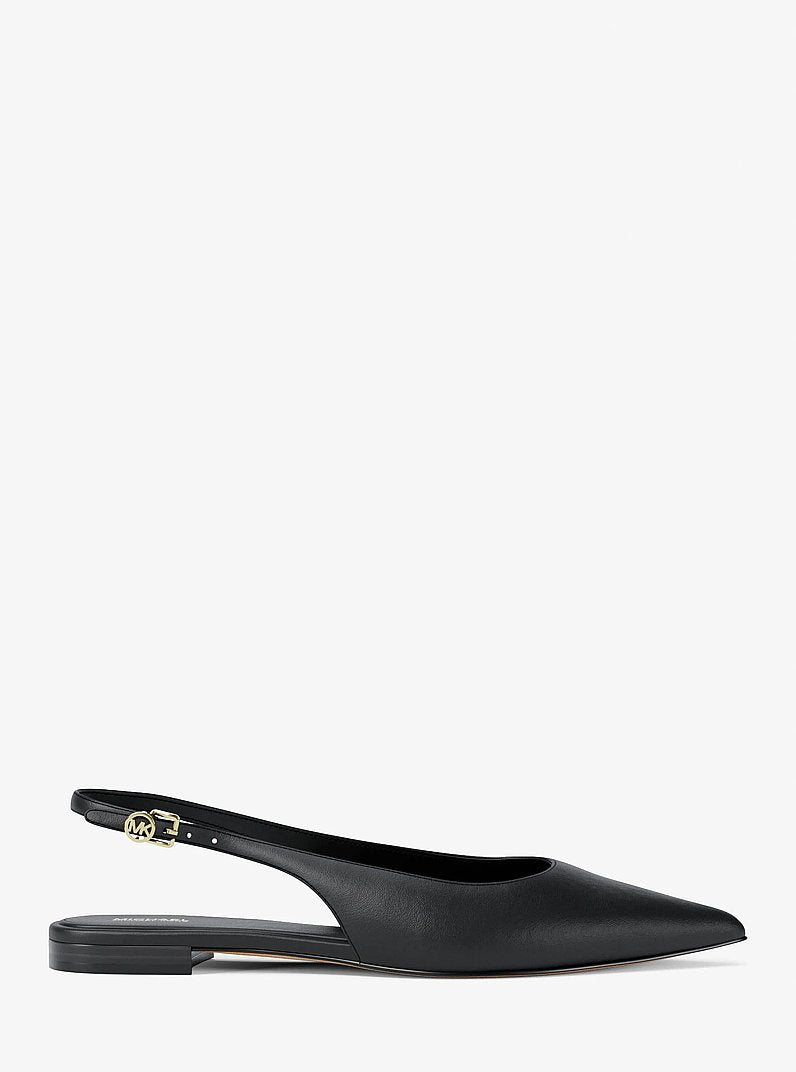 Michael Kors Amali Slingback Flat BLACK
