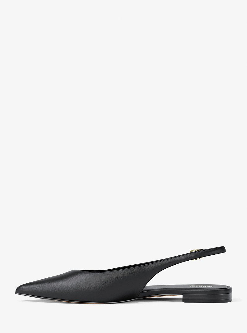 Michael Kors Amali Slingback Flat BLACK