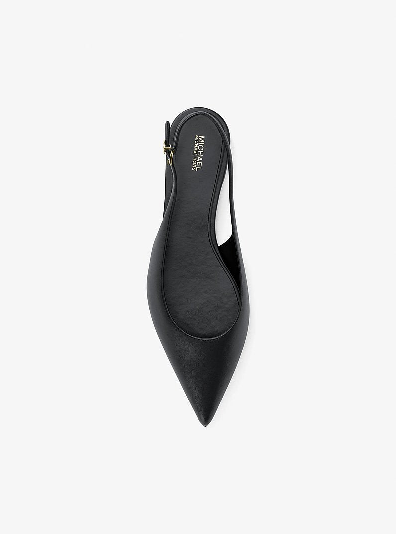 Michael Kors Amali Slingback Flat BLACK