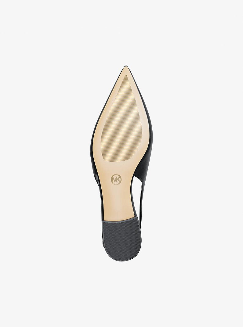 Michael Kors Amali Slingback Flat BLACK
