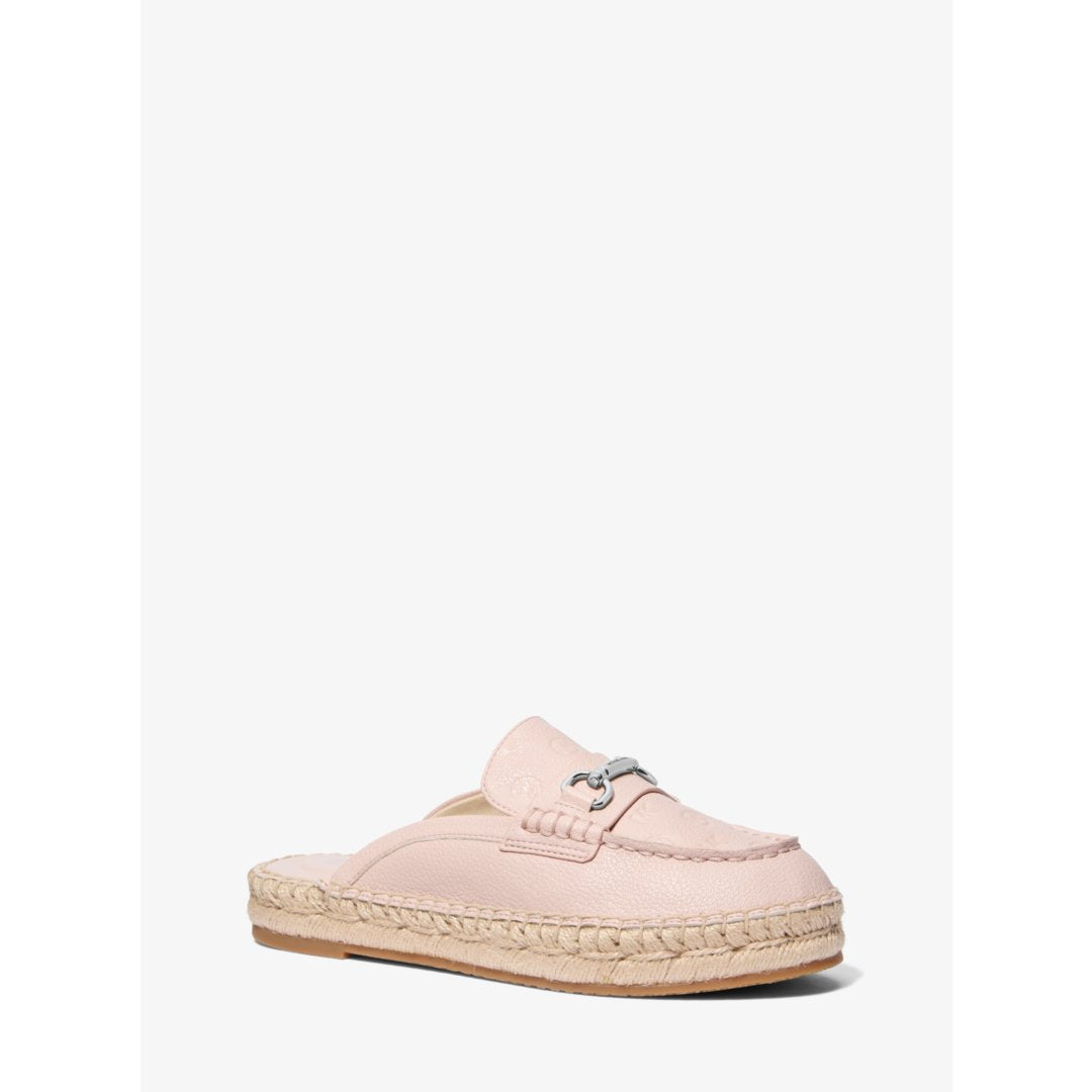 Michael Kors Carson Logo Debossed Espadrille Mule