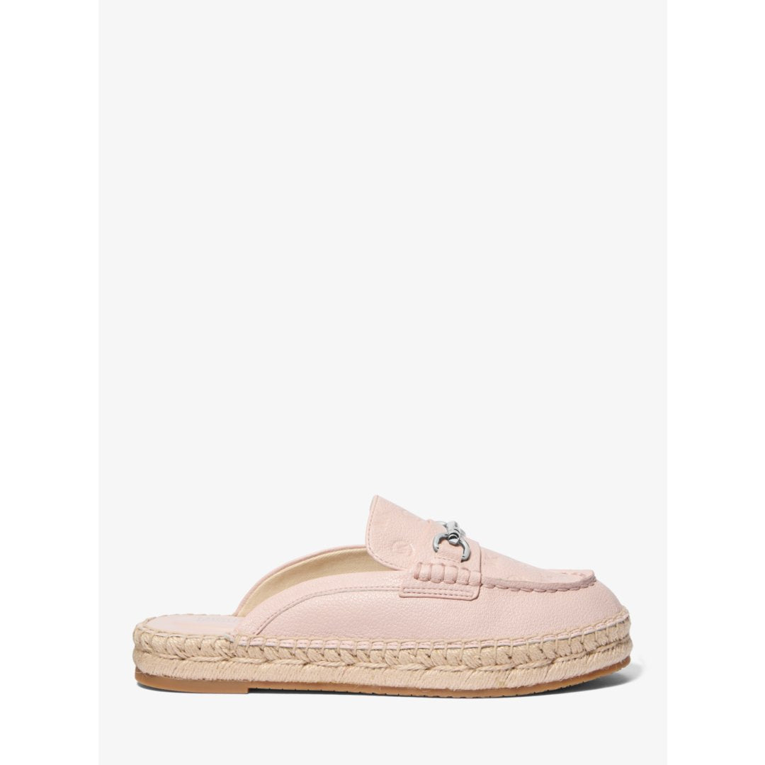 Michael Kors Carson Logo Debossed Espadrille Mule
