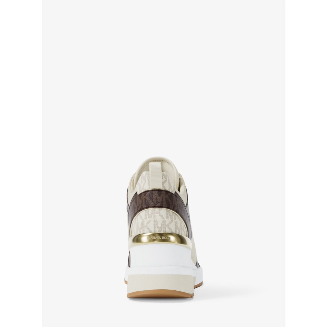 Michael Kors Georgie Signature Logo Trainer