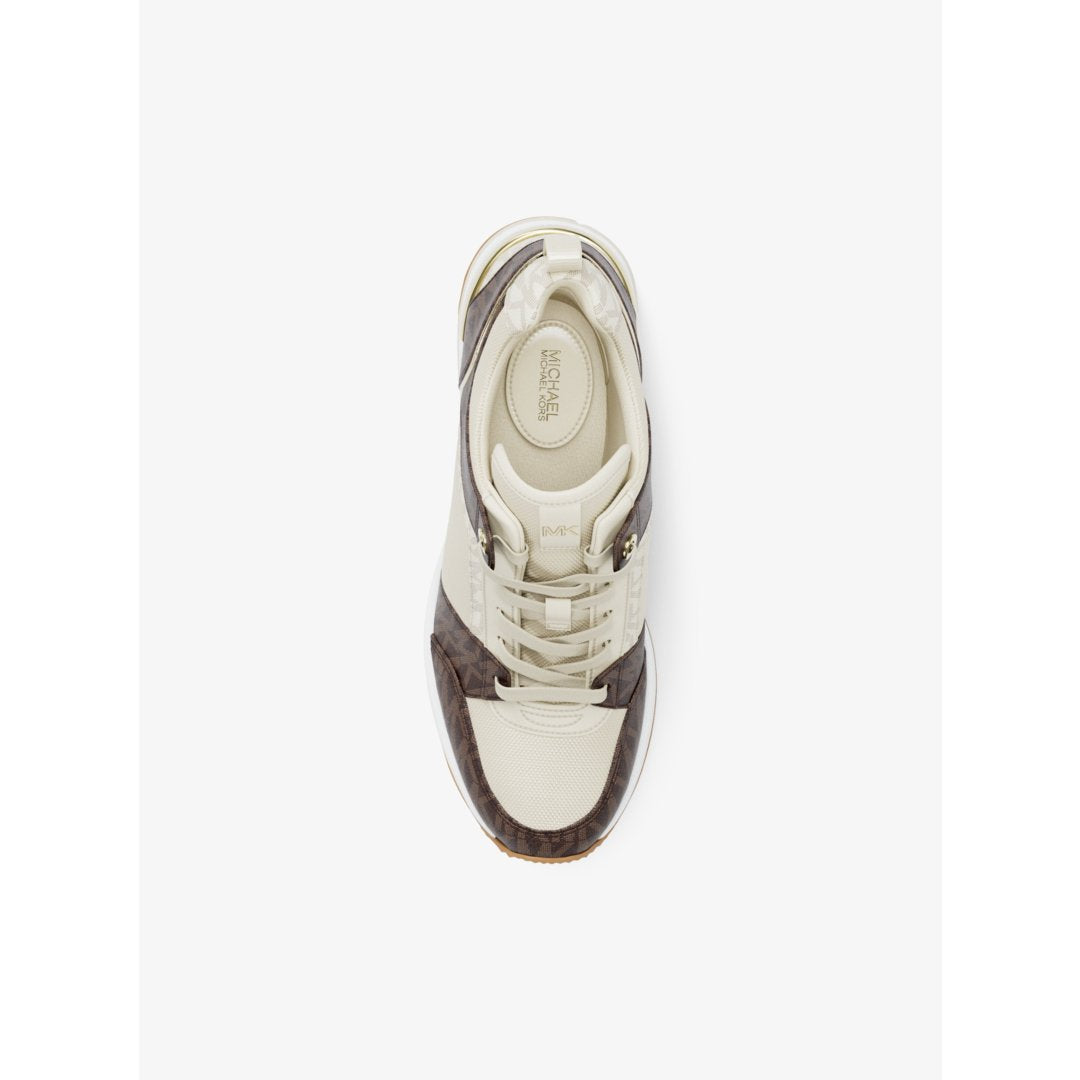 Michael Kors Georgie Signature Logo Trainer