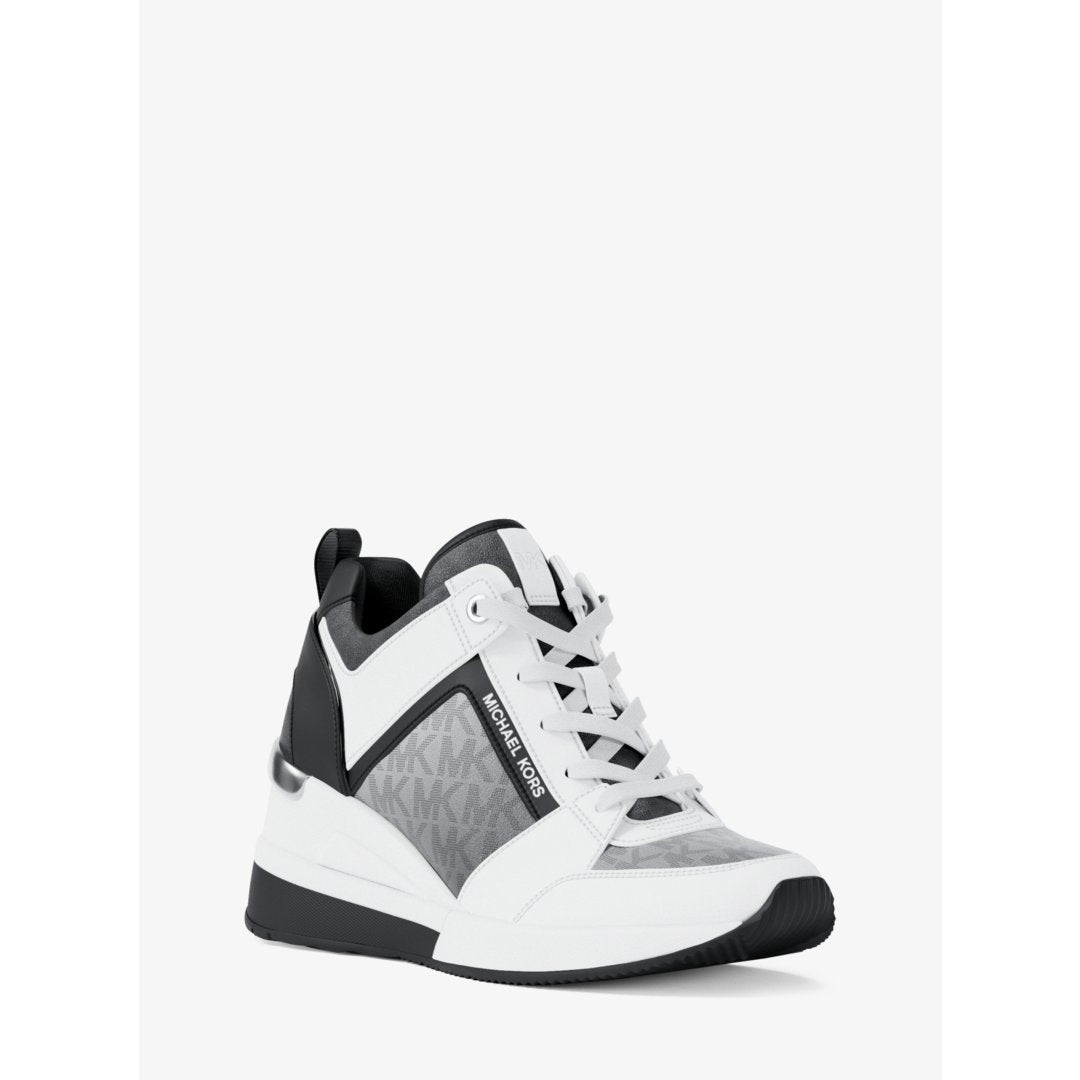 Michael Kors Georgie Ombr Signature Logo Trainer