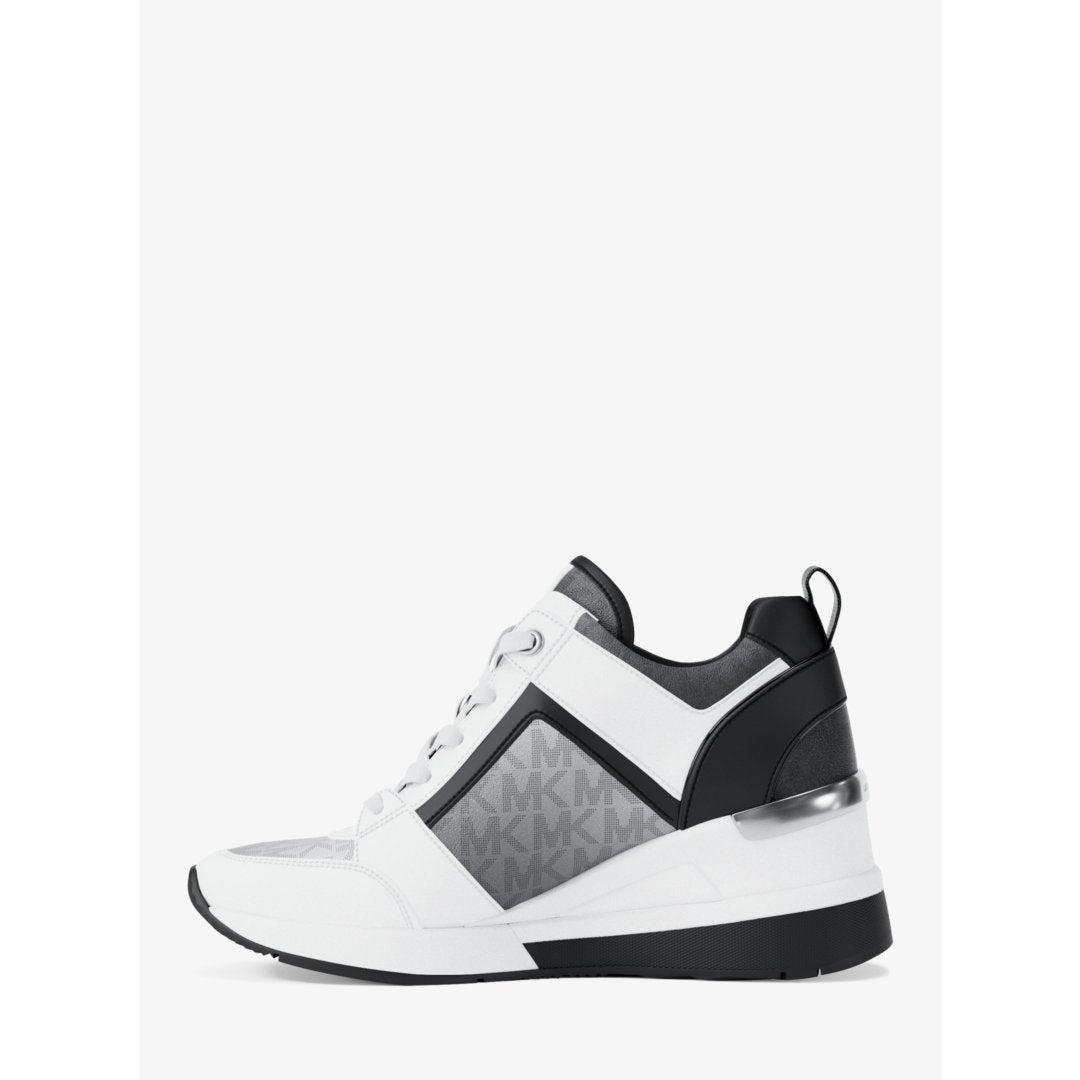 Michael Kors Georgie Ombr Signature Logo Trainer