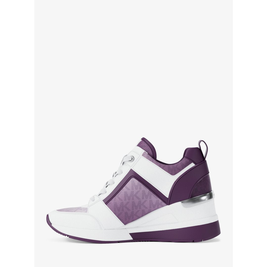 Michael Kors Georgie Ombr Signature Logo Trainer