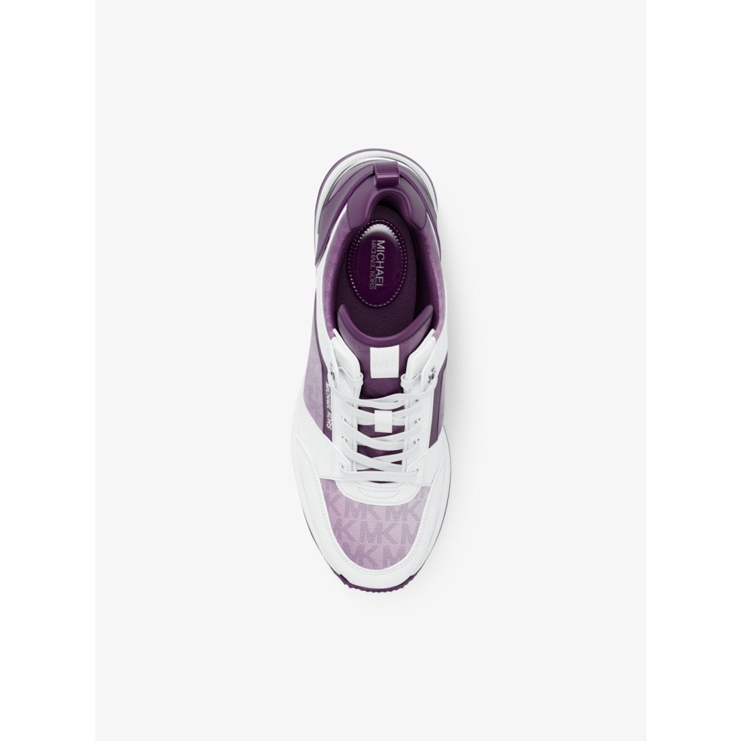 Michael Kors Georgie Ombr Signature Logo Trainer