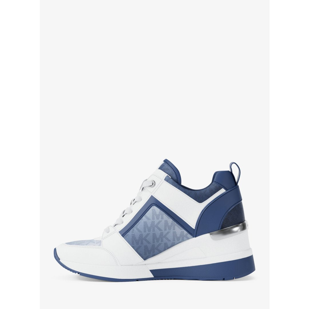 Michael Kors Georgie Ombr Signature Logo Trainer
