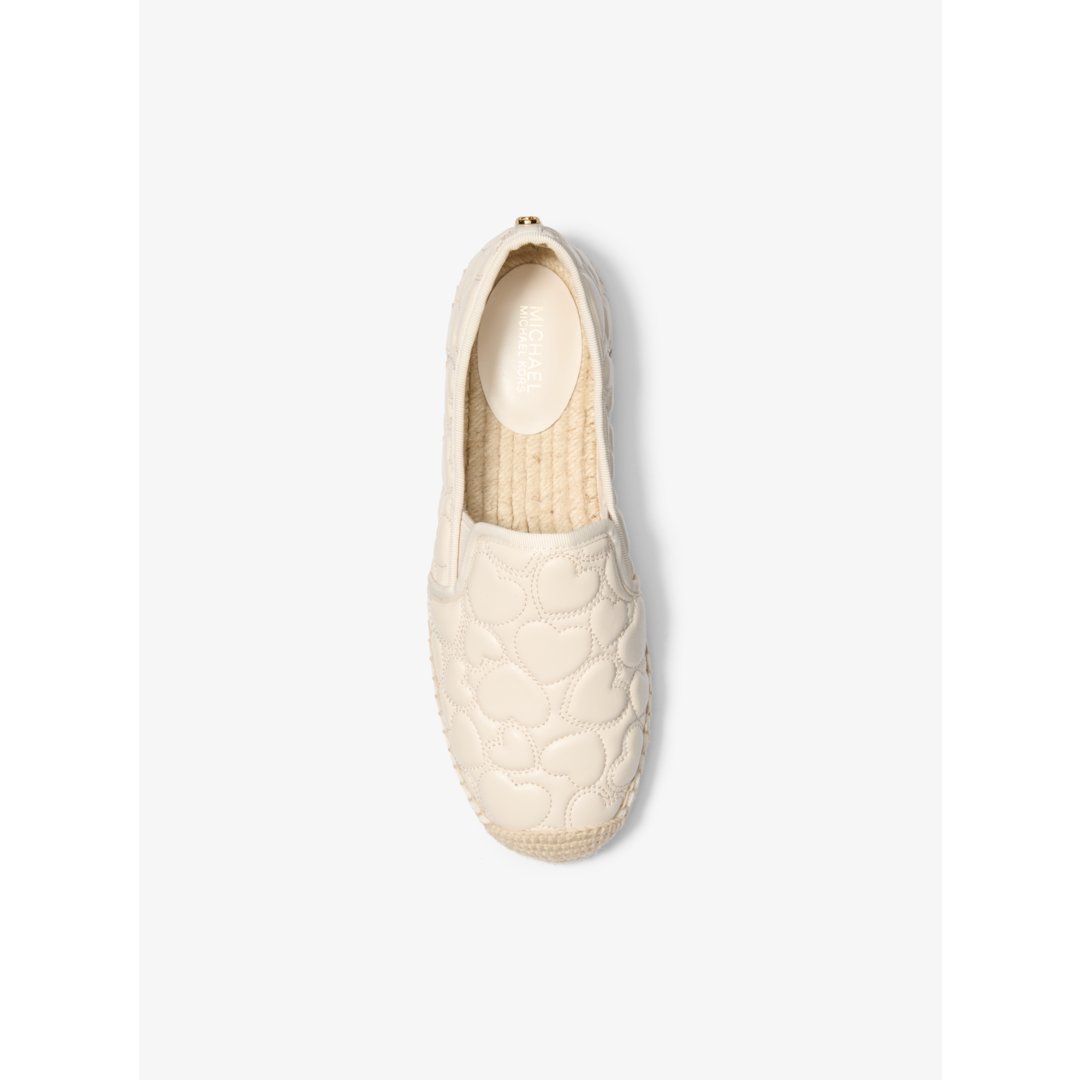 Michael Kors Hastings Heart Embroidered Epadrille