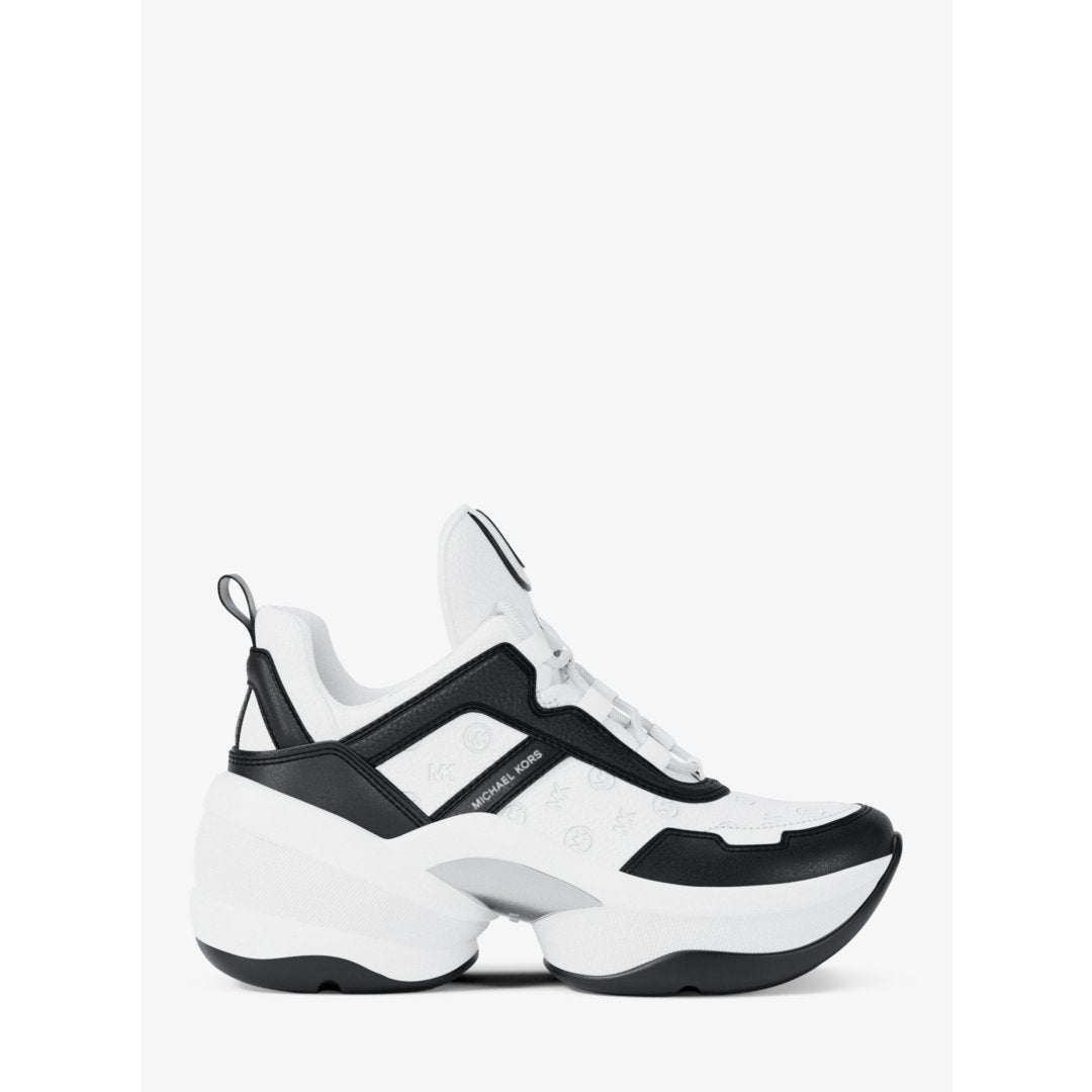 Michael Kors Olympia Logo Debossed Trainer